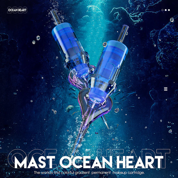 MAST- OCEAN HEART Tattoo Cartridges