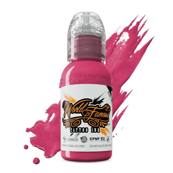 World Famous Tattoo Ink - Paraguay Pink