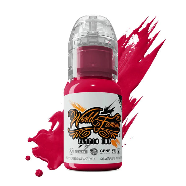 World Famous Tattoo Ink - ROSE RED